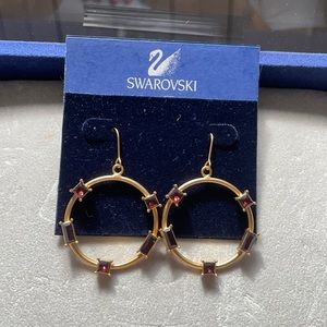 Swarovski hoops